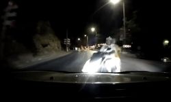 Bodrum'da gece yarısı trafik faciası: Araç kamerası dehşet anlarını saniye saniye kaydetti
