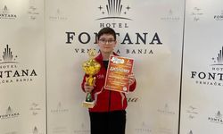 Konyalı milli raket çifte Balkan Şampiyonluğu'yla tarihe geçti!