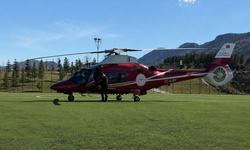 Felç geçiren hasta hava ambulansıyla Konya’ya sevk edildi!