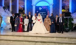 Çakıcı ve Tatlısumak ailelerinin mutlu günü: Nursena ile Abdullah dünyaevine girdi