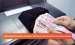 2026 Kademeli Emeklilikte Yeni Dönem: 2000 Sonrası SGK Girişi Olanlar İçin Detaylar Netleşti!