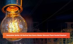 Konyalılar Şokta: 16 Haziran’dan Sonra Günler Sürecek Planlı Kesinti Başlıyor