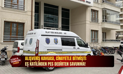 Konya'da eş katilinden pes dedirten savunma!