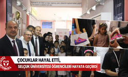 Çocuklar hayal etti, Selçuk Üniversitesi öğrencileri hayata geçirdi