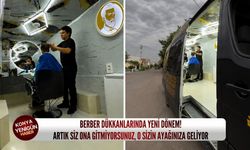 Berber dükkanlarında yeni dönem! Artık siz ona gitmiyorsunuz, o sizin ayağınıza geliyor