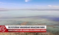 İki fotoğraf arasındaki muazzam fark! Konya’daki o göl resmen küllerinden doğdu
