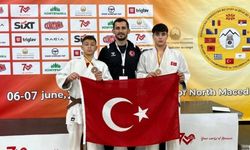 Kuzey Makedonya’da Türk rüzgârı: Konyalı iki genç minderi rakiplerine dar etti!