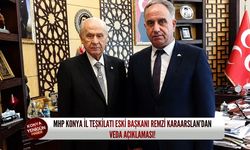 MHP Konya İl Teşkilatı Eski Başkanı Remzi Karaarslan’dan veda açıklaması!