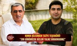 Konuk ailesinden taziye teşekkürü: "Zor günümüzde bizleri yalnız bırakmadınız"
