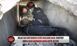 Onlar can kurtarırken kendi ruhlarını nasıl koruyor? Konya AFAD kahramanlarına kritik destek!