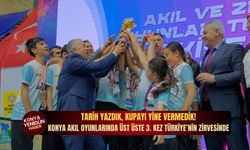 Tarih yazdık, kupayı yine vermedik! Konya akıl oyunlarında üst üste 3. kez Türkiye’nin zirvesinde!
