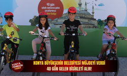 Konya Büyükşehir Belediyesi müjdeyi verdi: 40 gün gelen bisikleti alır!