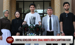 Konyalı gençlerin yapay zekalı robotu Dünya Şampiyonu oldu!