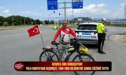 Herkes onu konuşuyor! Yolu Konya'dan geçmişti, tam 1100 kilometre sonra sözünü tuttu