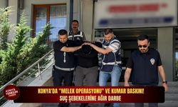 Konya'da "Melek Operasyonu" ve kumar baskını: Suç şebekelerine ağır darbe