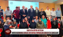 Konya'da büyük heyecan: Noter huzurunda çekildi, işte kutsal topraklara gidecek ilk şanslılar!
