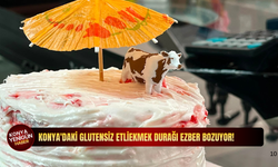 Konya'daki glutensiz etliekmek durağı ezber bozuyor!