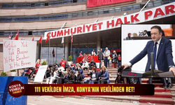 111 vekilden imza, Konya’nın vekilinden ret!