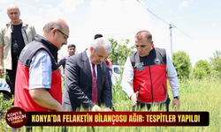 Konya’da felaketin bilançosu ağır: 6 bin dönüm tarım arazisi zarar gördü
