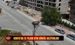 Konya'da 13 yıldır aynı direğe geliyorlar!