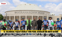 13. Geleneksel Yeşilay Bisiklet Turu pedal severleri bir araya getirdi
