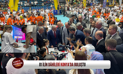 81 ilin dâhileri Konya’da buluştu