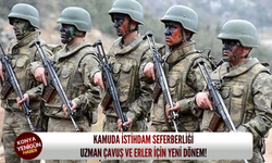Kamuda istihdam seferberliği: Uzman çavuş ve erler için yeni dönem!