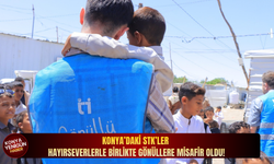 Konya’daki STK’ler hayırseverlerle birlikte gönüllere misafir oldu!