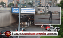 İç Anadolu’da meteoroloji alarmı: Konya da riskli iller arasında!