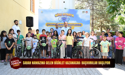 Konya'da sabah namazı, çocuklara bisiklet kazandıracak