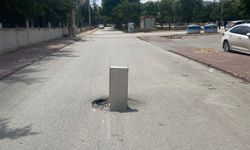 Konya’da yol çökünce mühendislikten marangozluğa geçildi!
