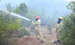Akseki'deki yangın nihayet kontrol altında!