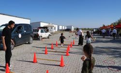 Konya'da mevsimlik tarım işçisi ailelere destek eli! Çocuklar için renkli etkinlikler düzenlendi