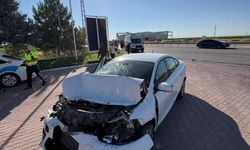 Aksaray'da feci kaza kamerada! Aynı aileden 5 kişi yaralandı, birinin durumu ağır