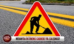 Meram’da iki önemli caddede yol çalışması!