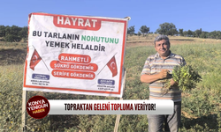 Topraktan geleni topluma veriyor!