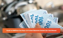 Esnaf ve KOBİ'lere Can Suyu: 10 Yıl Geri Ödemesiz Destek İçin Yeni Dönem!