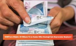 KOBİ'lere Müjde: 20 Milyon TL'ye Kadar Hibe Desteği İçin Başvurular Başlıyor!