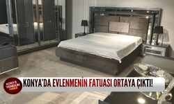 Konya'da evlenmenin faturası ortaya çıktı!
