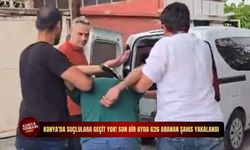Konya'da suçlulara geçit yok! Son bir ayda 626 aranan şahıs yakalandı