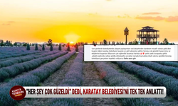 "Her şey çok güzeldi" dedi, Karatay Belediyesi'ni tek tek anlattı!
