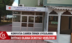 Konya'da camide örnek uygulama! İhtiyacı olana ücretsiz veriliyor