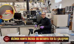 Bilimde Konya imzası: Bu batarya ter ile çalışıyor