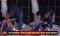 "Seni öldürürüm" diyerek saldırdı! Konya'daki o dehşet anları kamerada