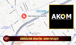 Sürücülerin Dikkatine: AKOM paylaştı!