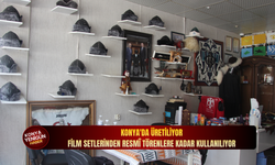 Konya'da üretiliyor, film setlerinden resmî törenlere kadar kullanılıyor