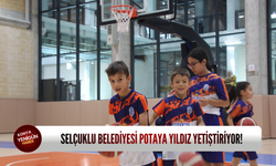 Selçuklu Belediyesi potaya yıldız yetiştiriyor!