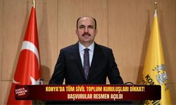 Konya’da tüm sivil toplum kuruluşları dikkat: Başvurular resmen açıldı!