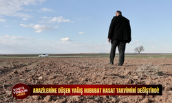 Konya’da arazilerine düşen yağış hububat hasat takvimini değiştirdi!