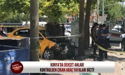 Konya’da dehşet anları: Kontrolden çıkan araç yayaları biçti!
